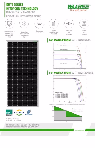 waaree 540 watt solar panel
